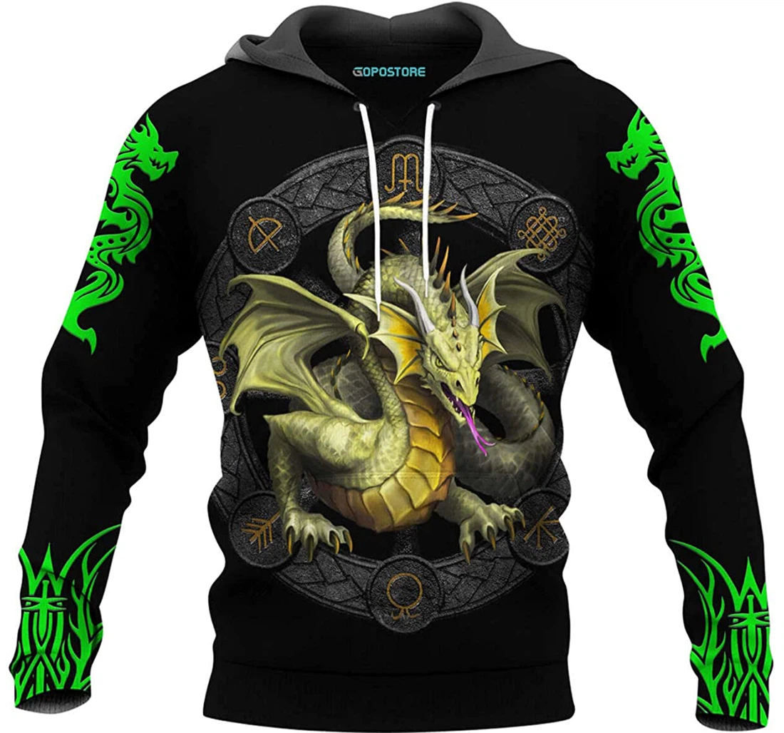 Tattoo Shirts Fleece Short - 3D Printed Pullover Hoodie