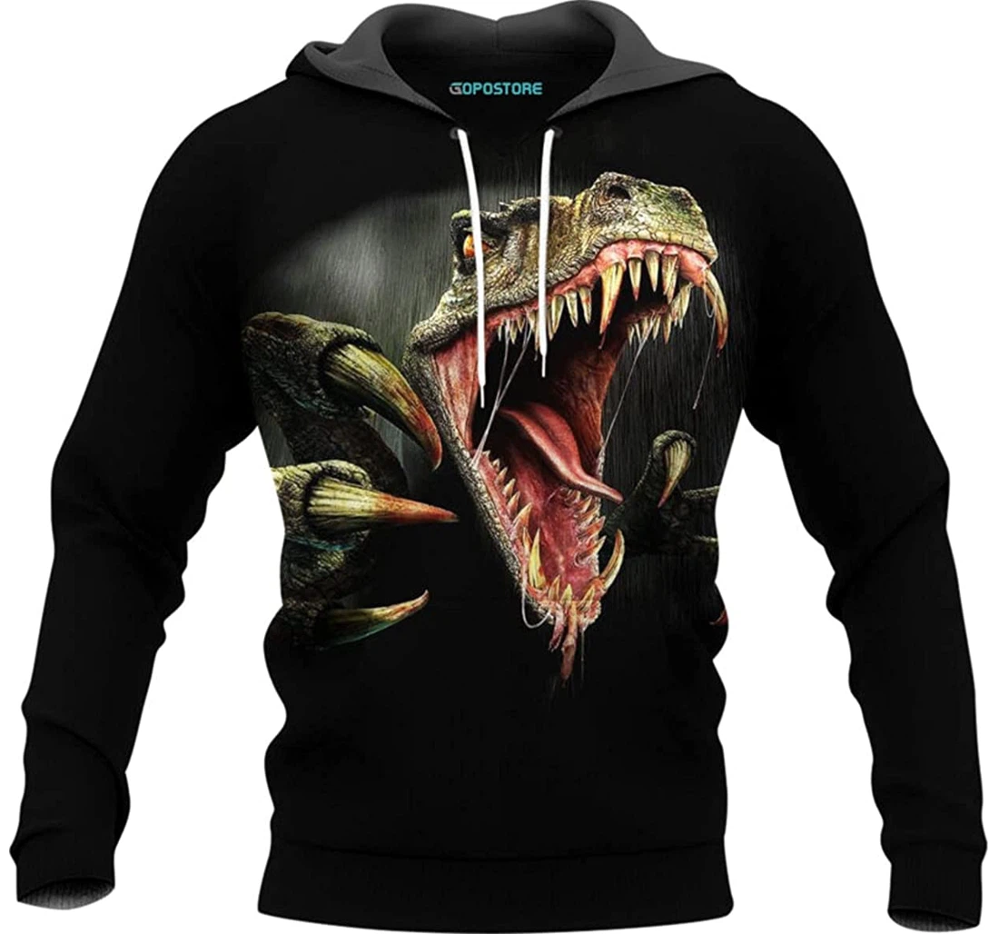 Love Dinosaur Shirts Fleece Short - 3D Printed Pullover Hoodie