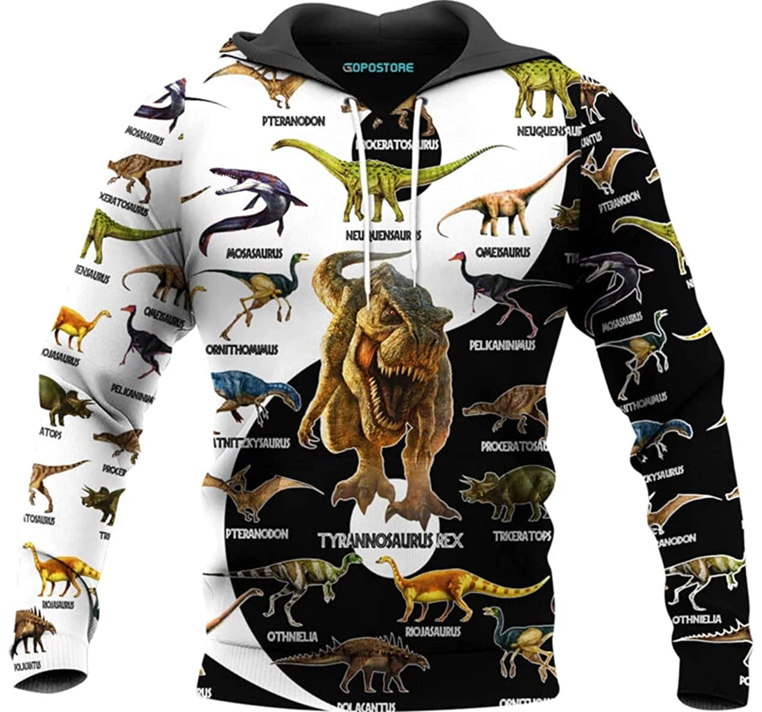 Dinosaur Art T Rex Jurassic World Shirts Fleece Short - 3D Printed Pullover Hoodie