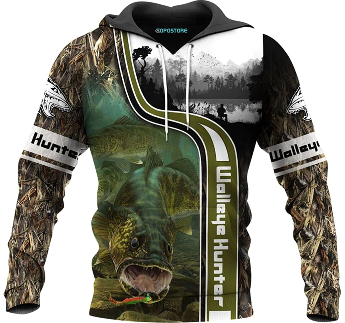 Hunter Shirts Fleece Short - 3D Printed Pullover Hoodie