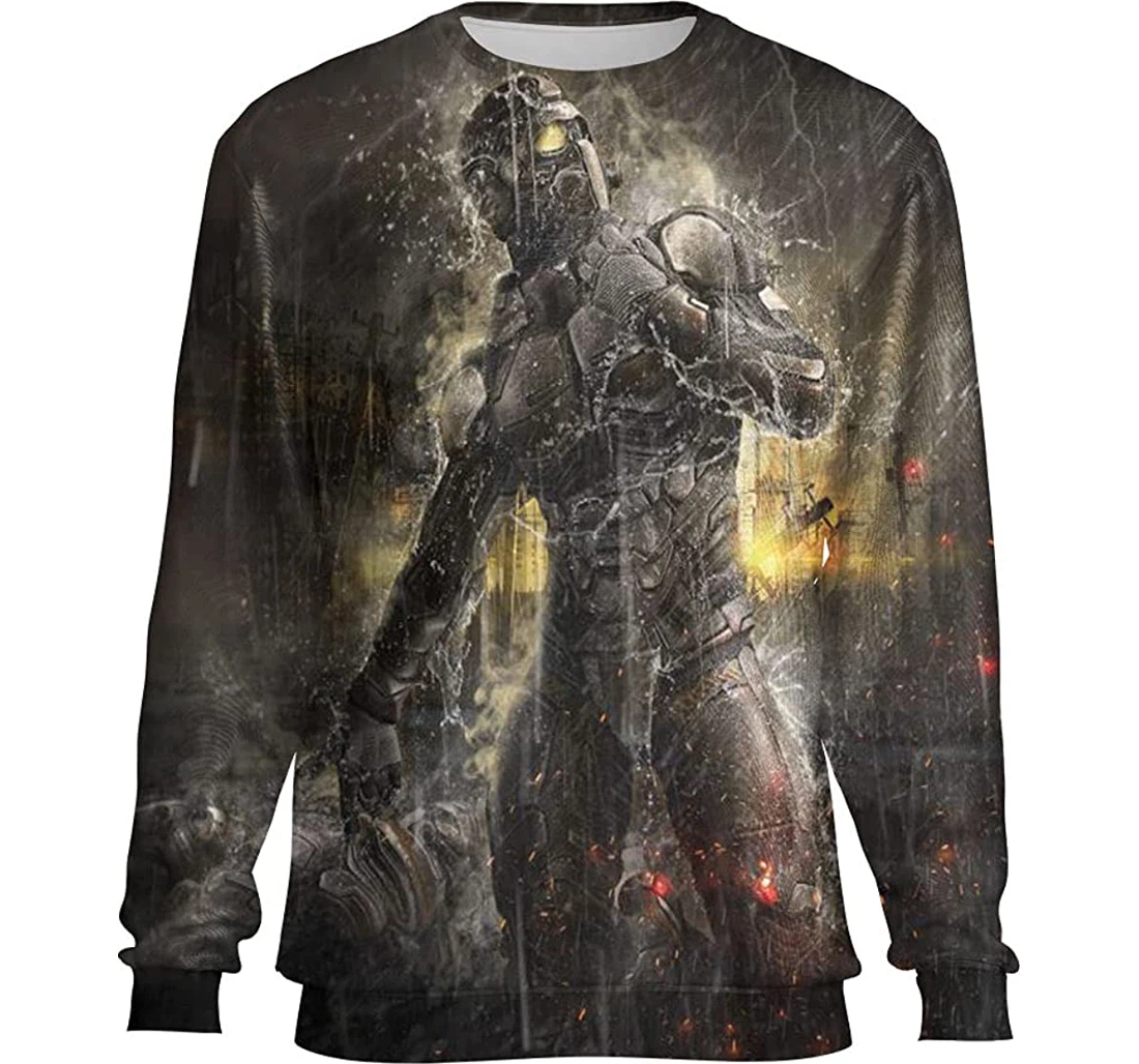 Soldier Rain - 3D Printed T-shirt, Long Sleeves Shirt