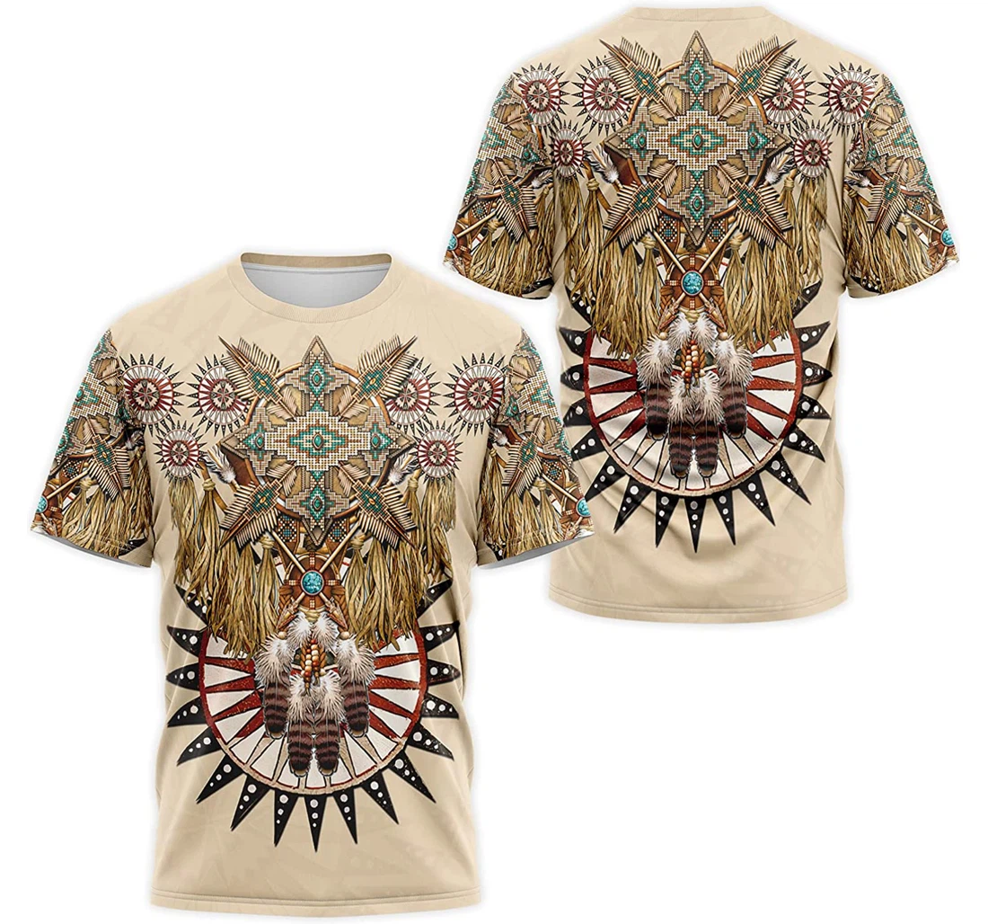 T-Shirt, Hoodie - Native American Arrow Dreamcatcher Boho Pattern 3D Printed