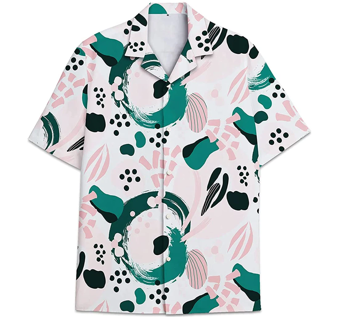 Personalized Pattern Water Colorunisex Shirts Hawaiian Shirt, Button Up Aloha Shirt For Men, Women