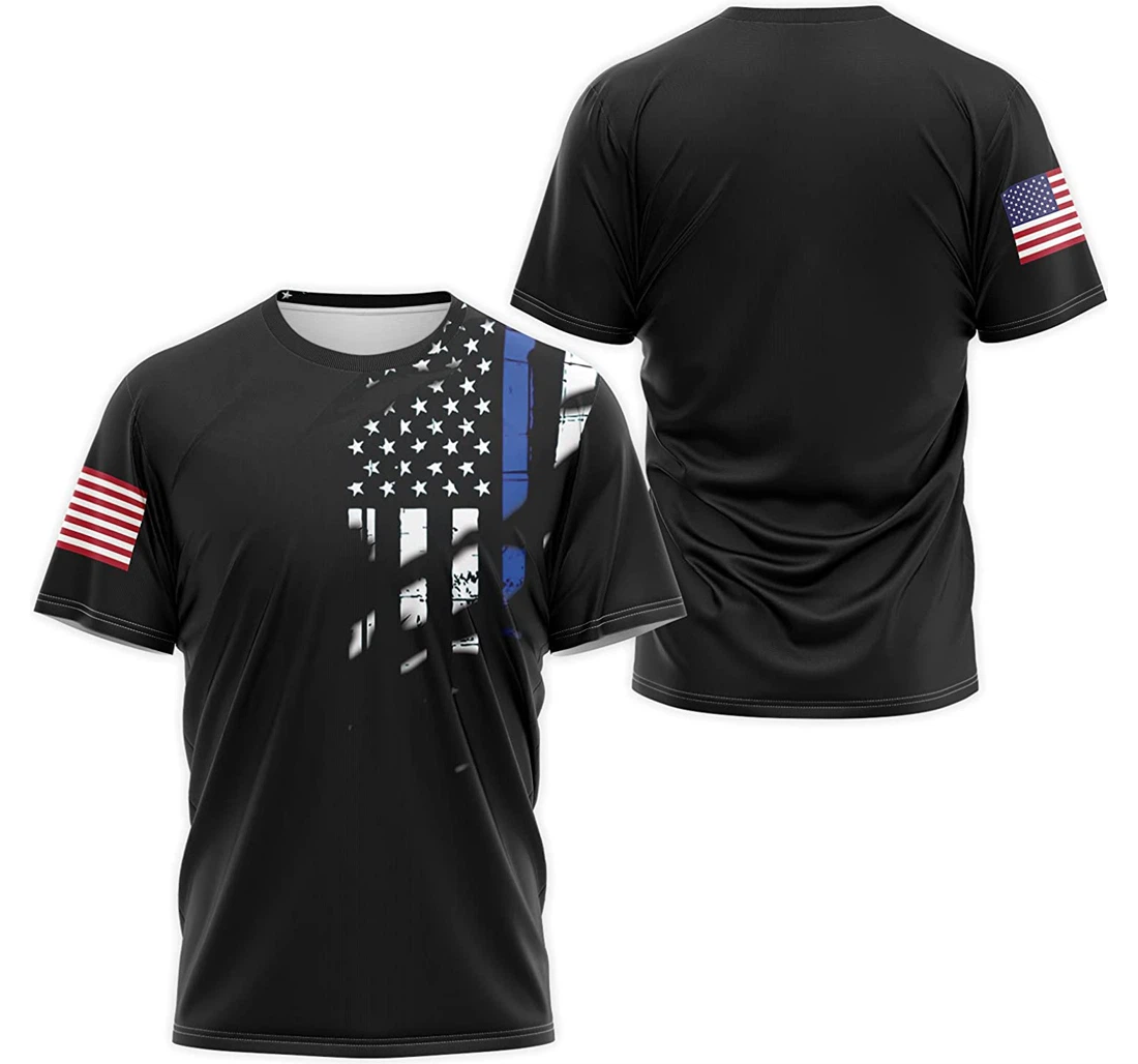 T-Shirt, Hoodie - National American Flag 3D Printed