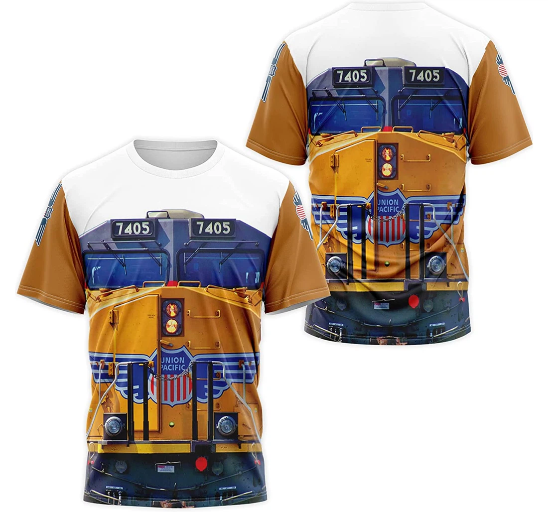 T-Shirt, Hoodie - Union Pacific 3D Printed