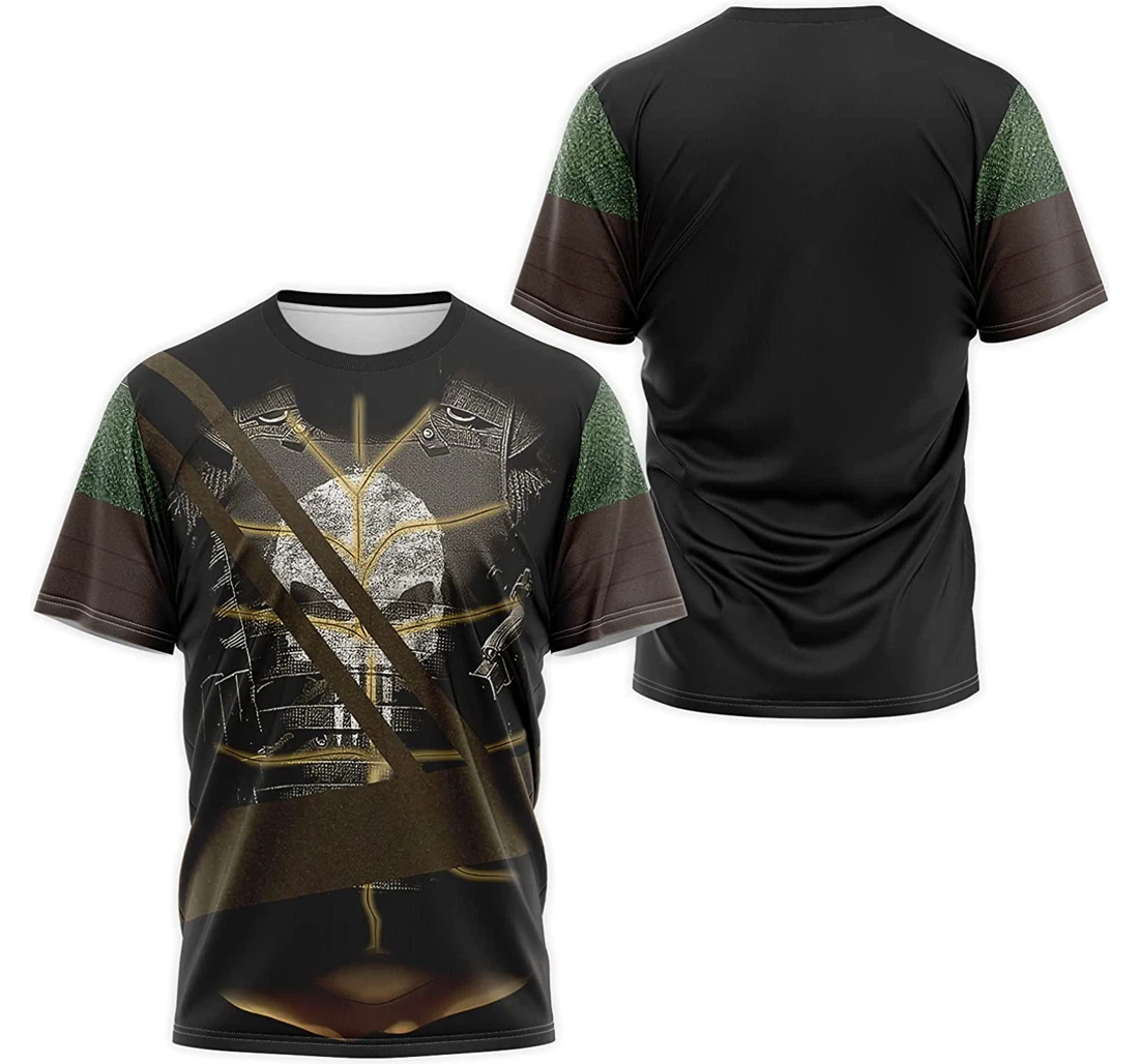 T-Shirt, Hoodie - Armor Warrior Skull 3D Printed