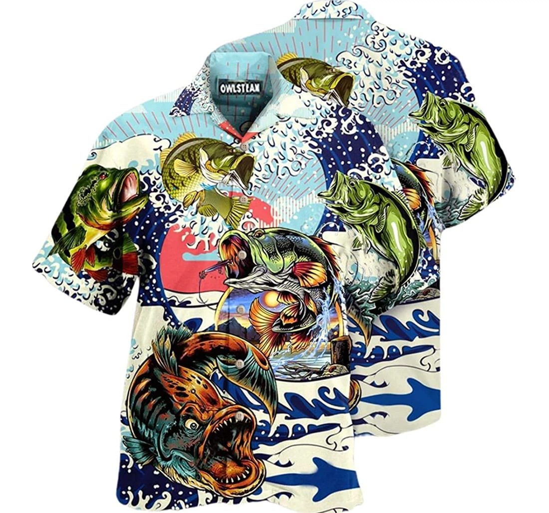 Personalized Fishing Is My Life Edition Short, Hawaiian Shirt, Button Up Aloha Shirt For Men, Women