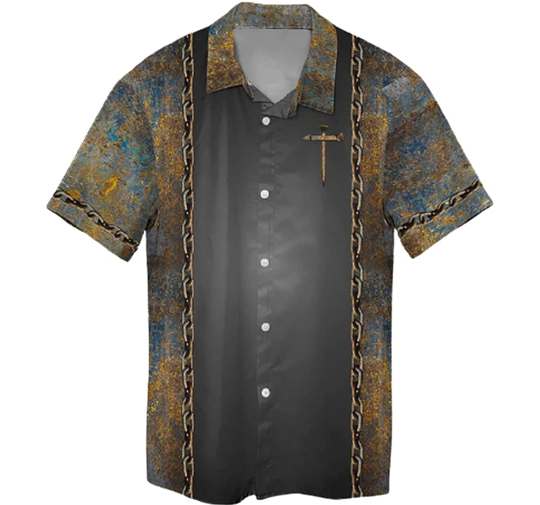 Jesus Forgiven Soft Beach Full Prints Hawaiian Shirt, Button Up Aloha Shirt For Men, Women