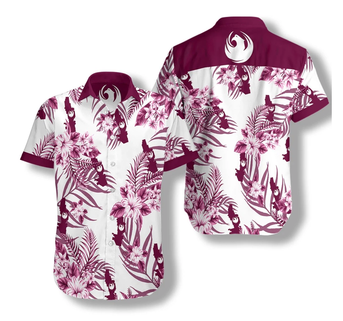 Phoenix Proud Hawaiian Shirt, Button Up Aloha Shirt For Men, Women