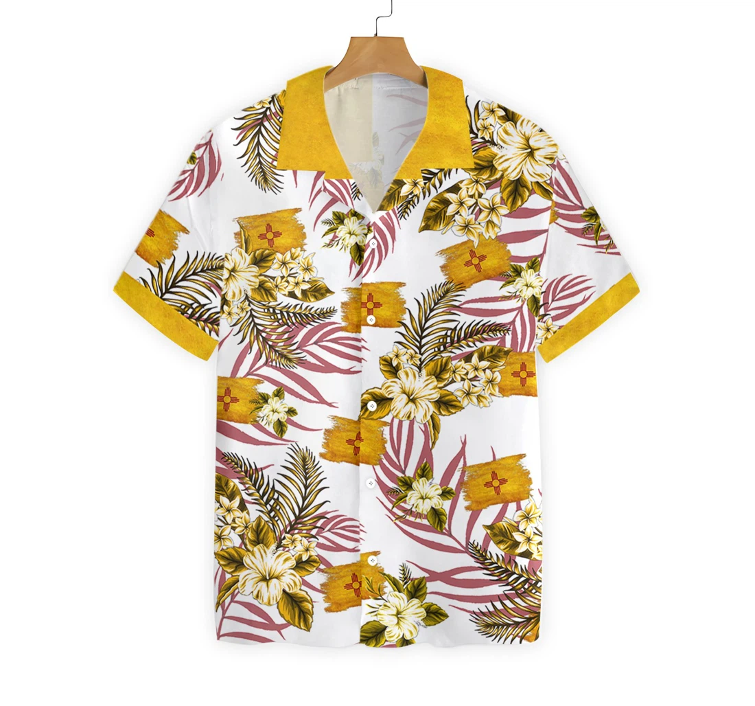 New Mexico Proud Hawaiian Shirt, Button Up Aloha Shirt For Men, Women