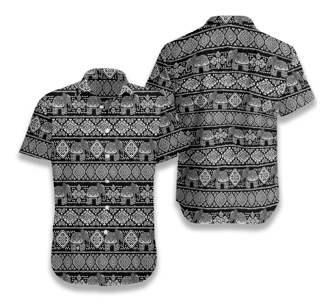 Mandala Hawaiian Shirt, Button Up Aloha Shirt For Men, Women