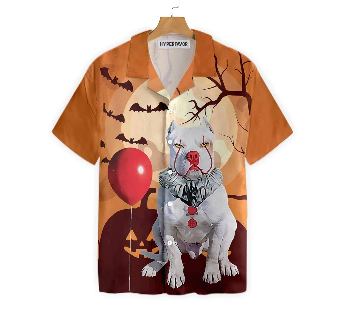 Pitbull Has Been Ready Halloween Since Last Halloween Cool Halloween And Hawaiian Shirt, Button Up Aloha Shirt For Men, Women