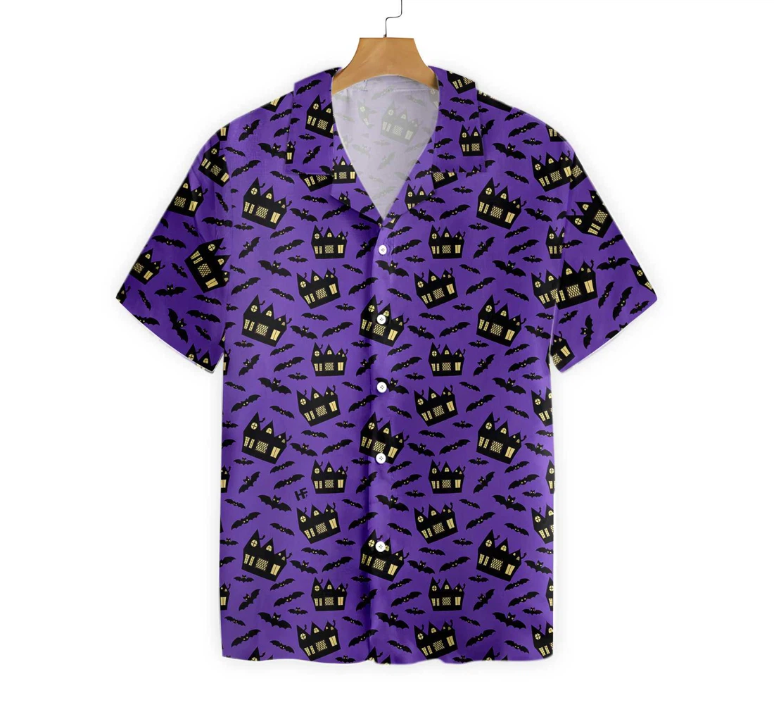 The Haunted Mansion Hawaiian Shirt, Button Up Aloha Shirt For Men, Women