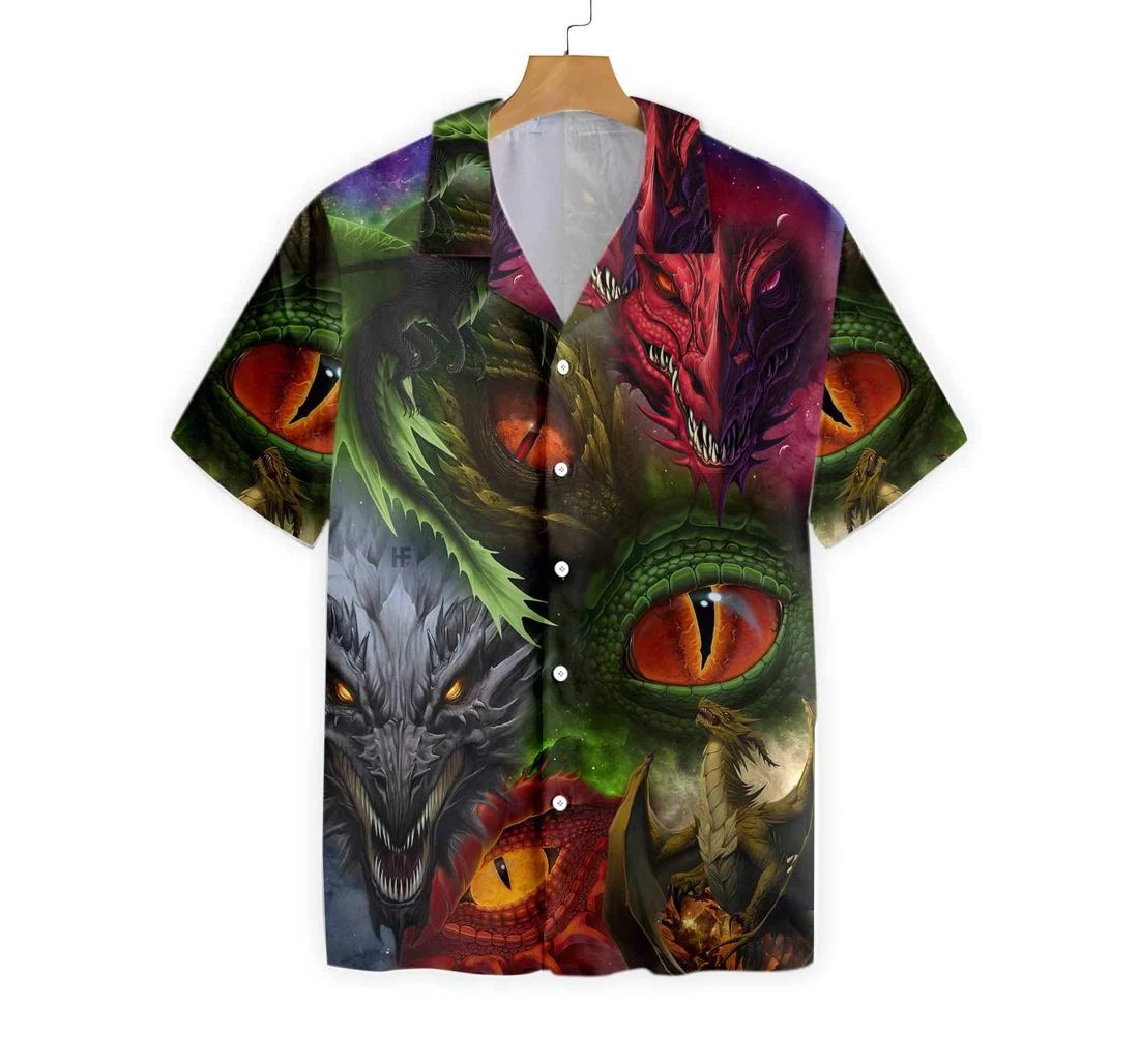 Welcome Dragon World V2 Hawaiian Shirt, Button Up Aloha Shirt For Men, Women