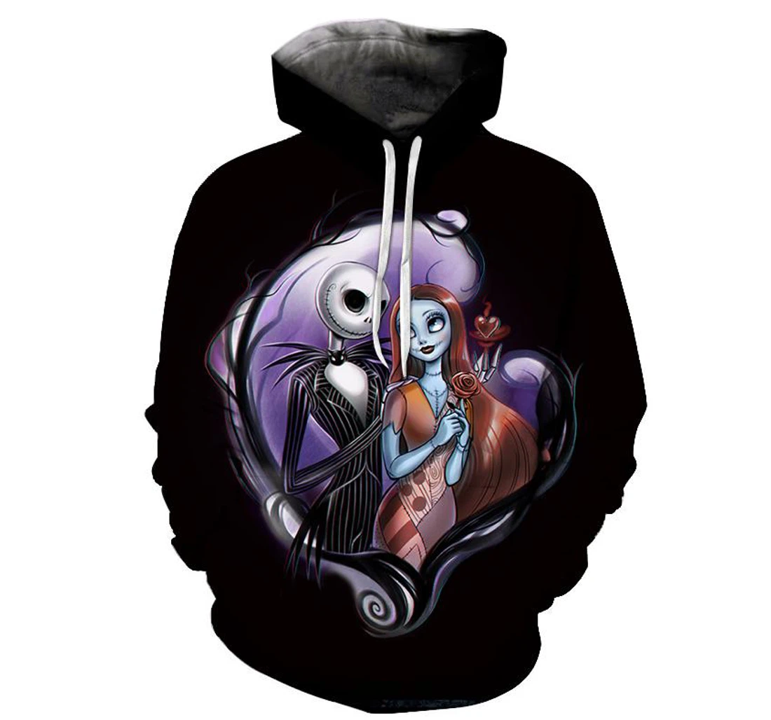 Nightmare Before Christmas Movie - 3D Printed Pullover Hoodie