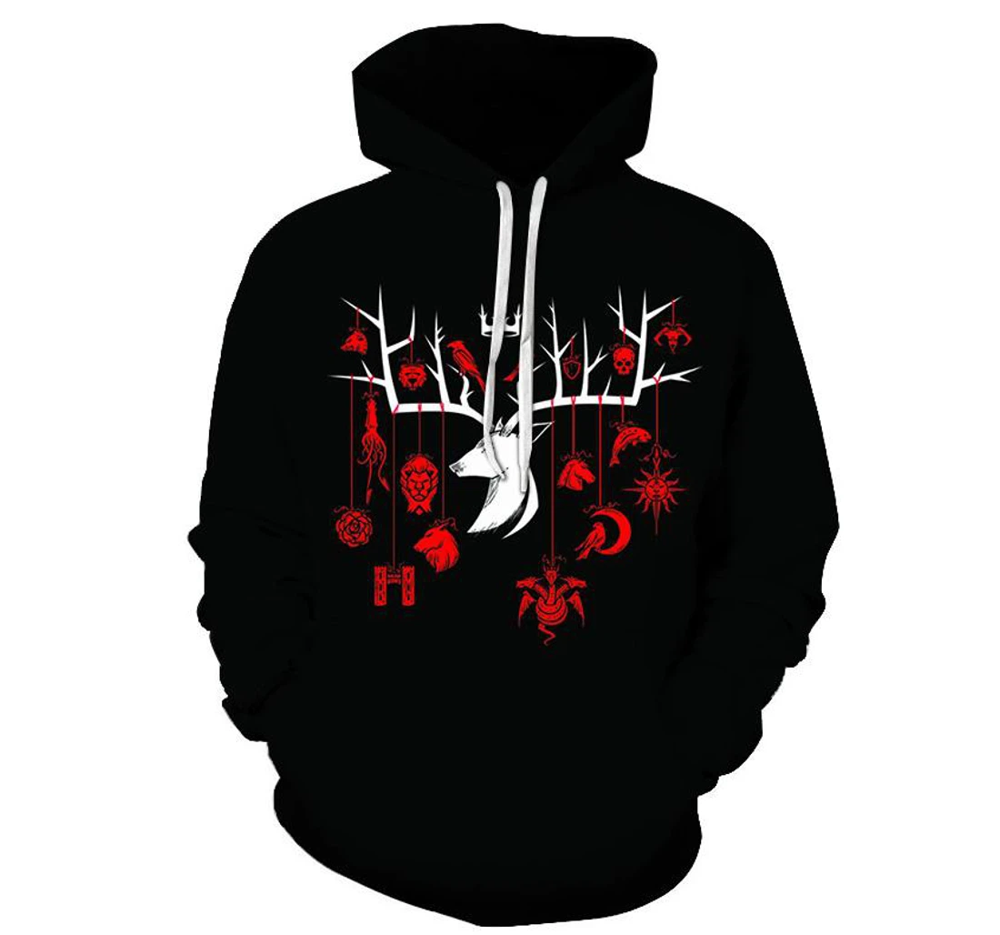 Personalized Got Inspired Tree Of Life- - 3D Printed Pullover Hoodie