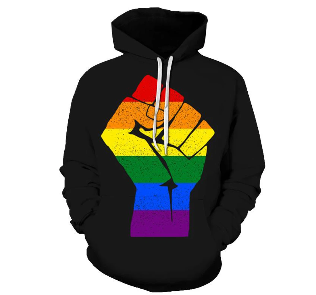 Pride - 3D Printed Pullover Hoodie