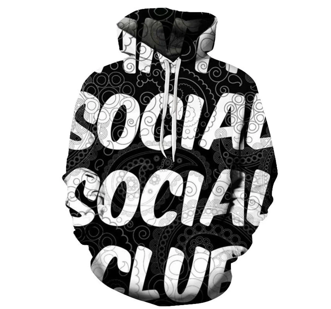 The Social Club - 3D Printed Pullover Hoodie