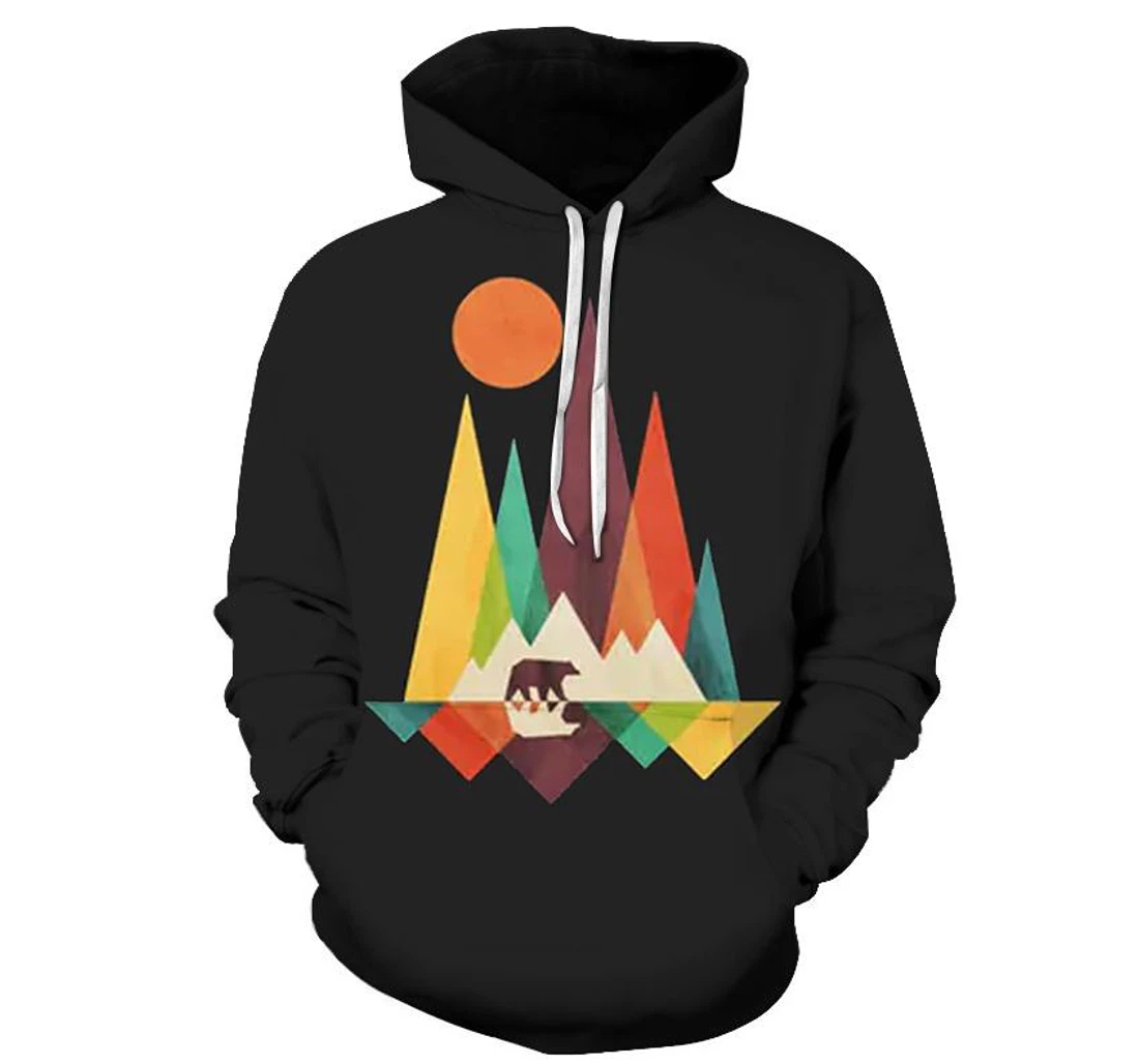 Moving Mountains - 3D Printed Pullover Hoodie
