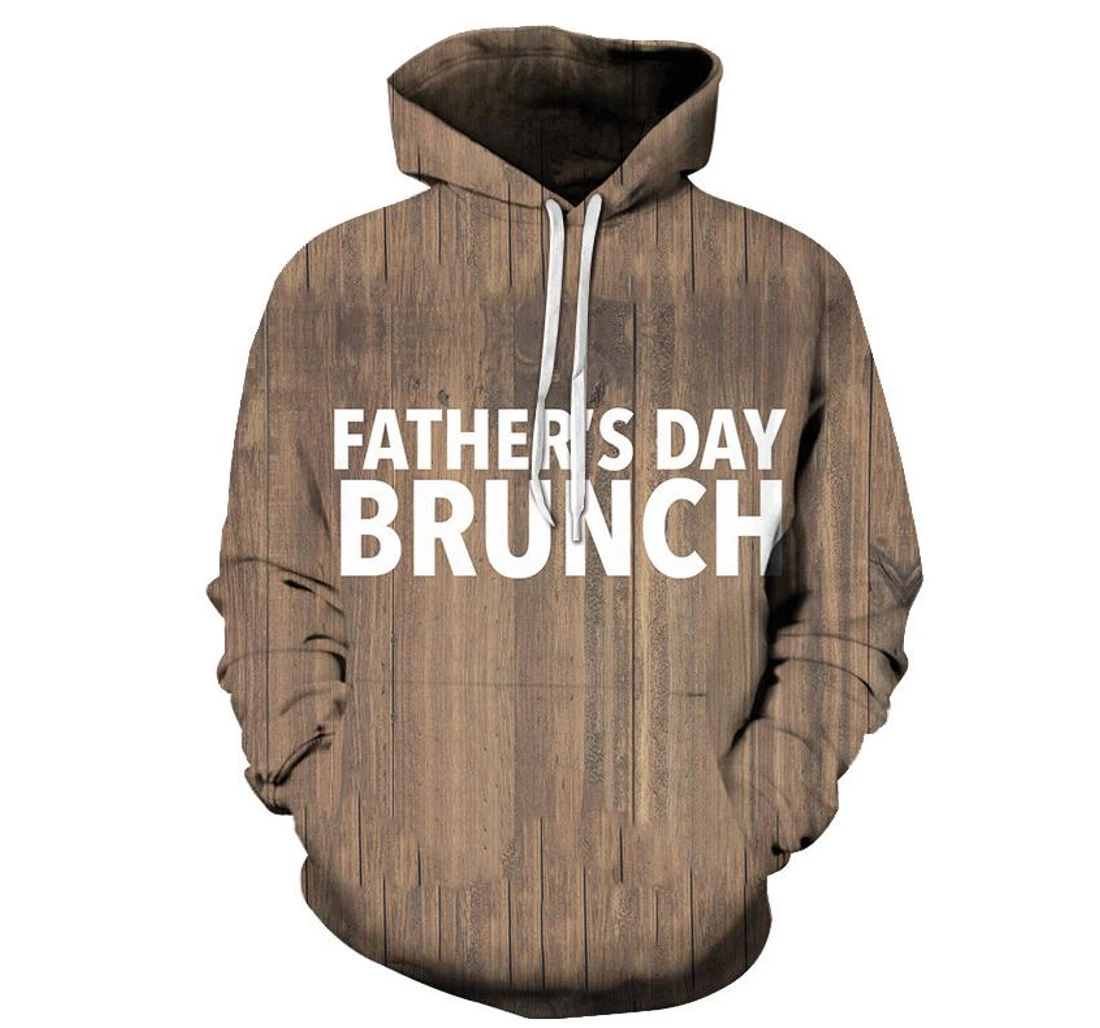 Personalized Father's Day Brunch - 3D Printed Pullover Hoodie