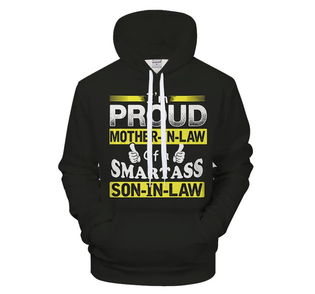 Mother-in-law & Son-in-law - 3D Printed Pullover Hoodie