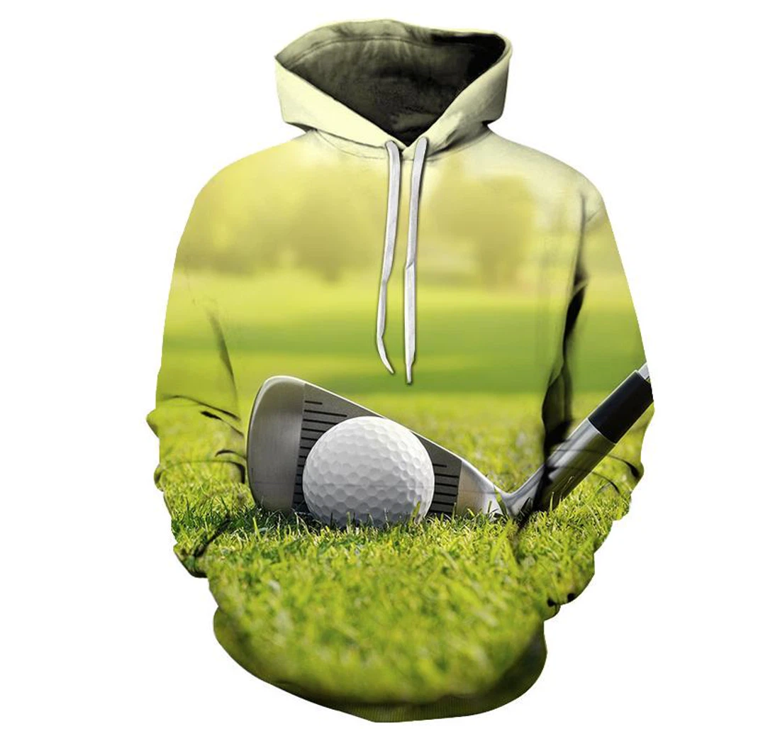 A Golfer's Dream - 3D Printed Pullover Hoodie