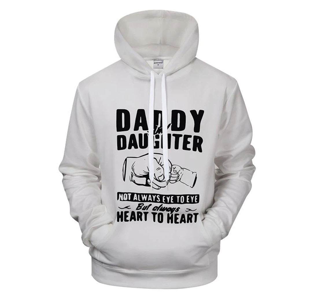 Daddy Daughter - 3D Printed Pullover Hoodie