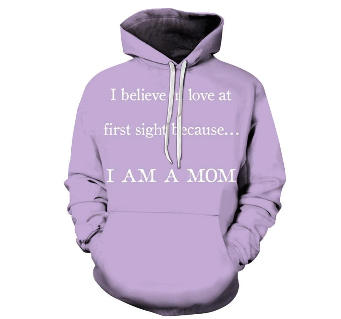 I Am A Mom Mother Love - 3D Printed Pullover Hoodie