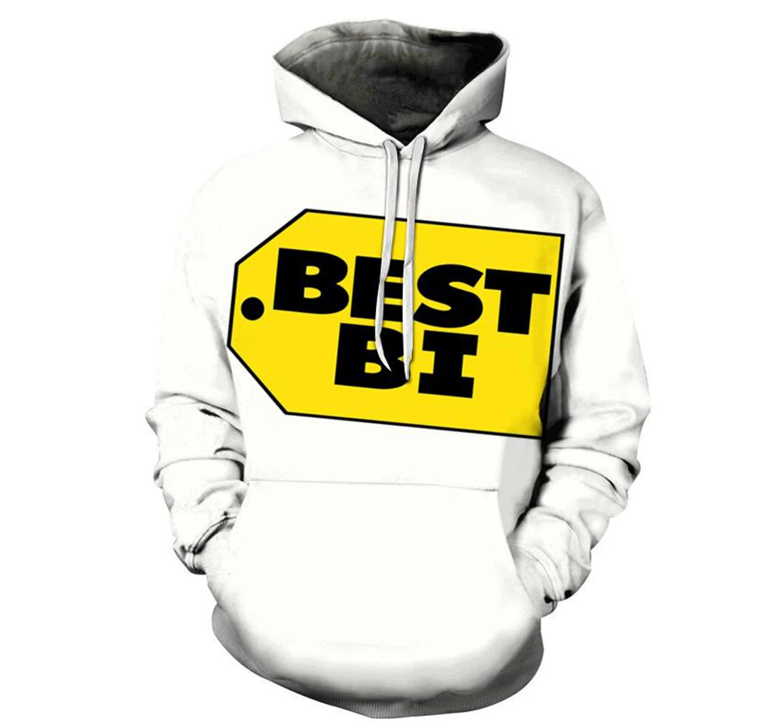 The Best Bi - 3D Printed Pullover Hoodie