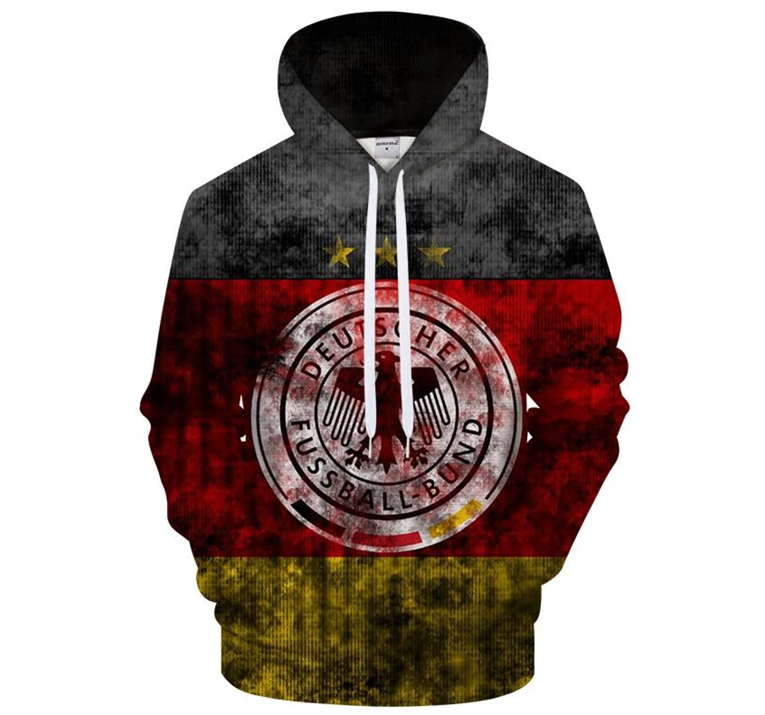 Germany World Cup - 3D Printed Pullover Hoodie