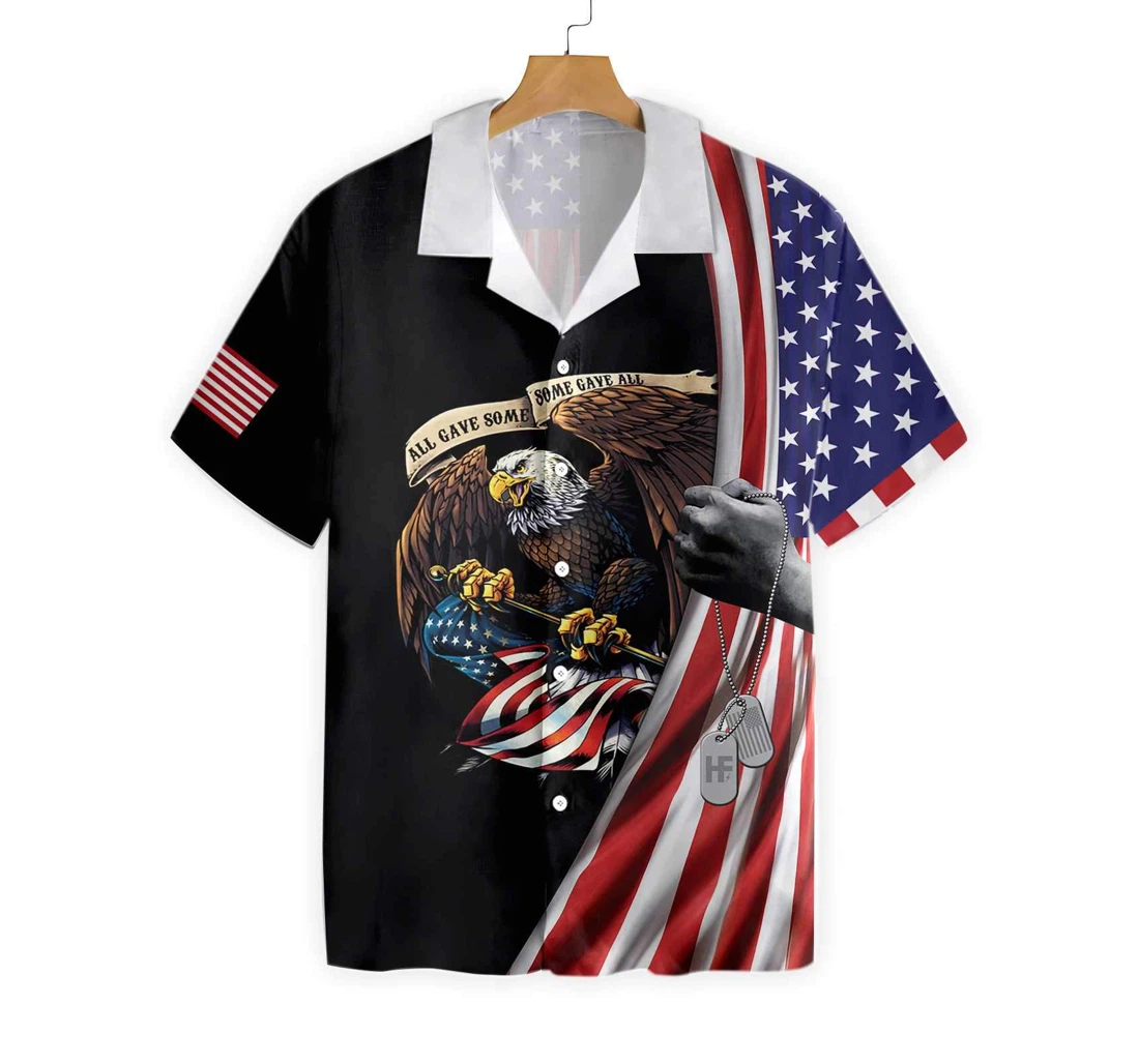 Remember Veterans And Thank God Hawaiian Shirt, Button Up Aloha Shirt For Men, Women