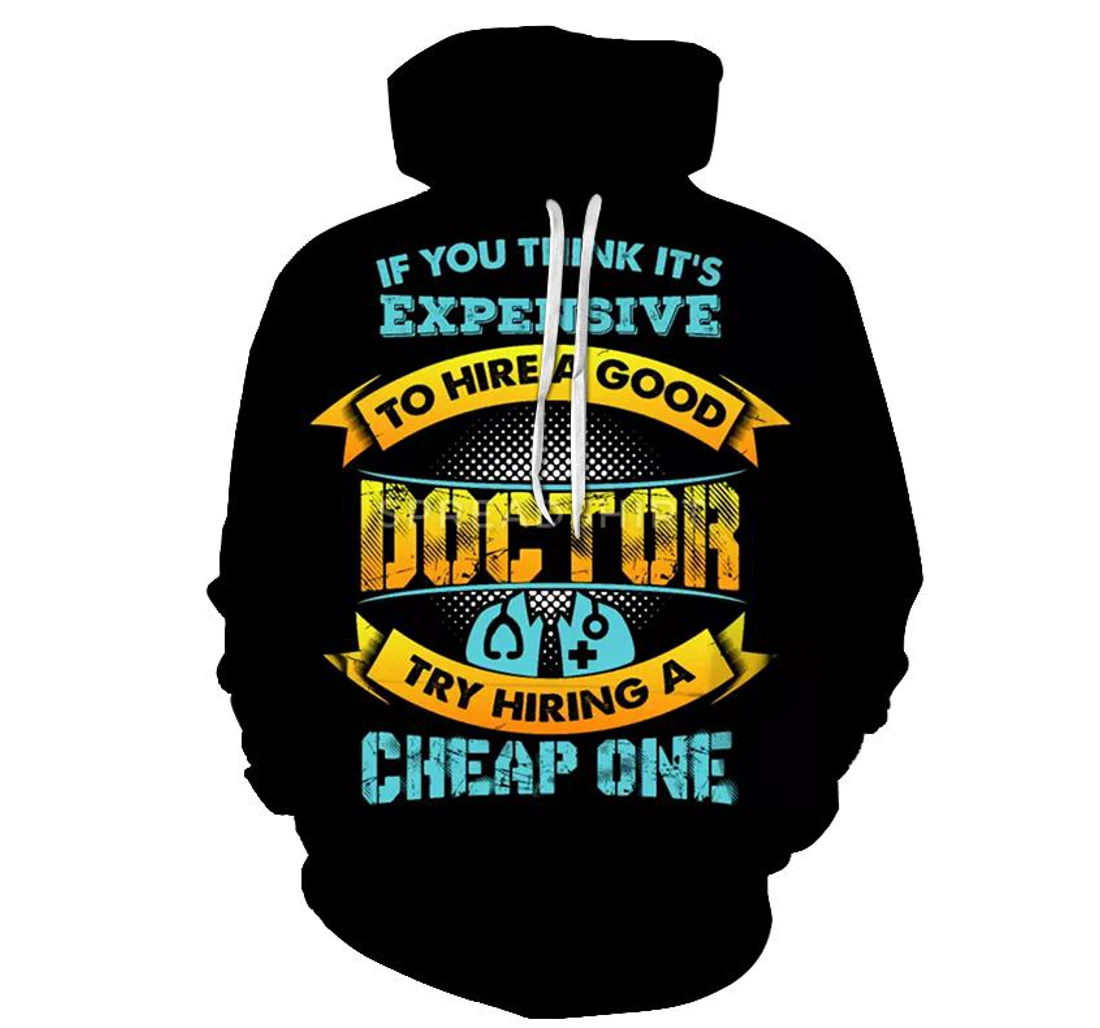 Good Doctor Medicine Awareness - - 3D Printed Pullover Hoodie