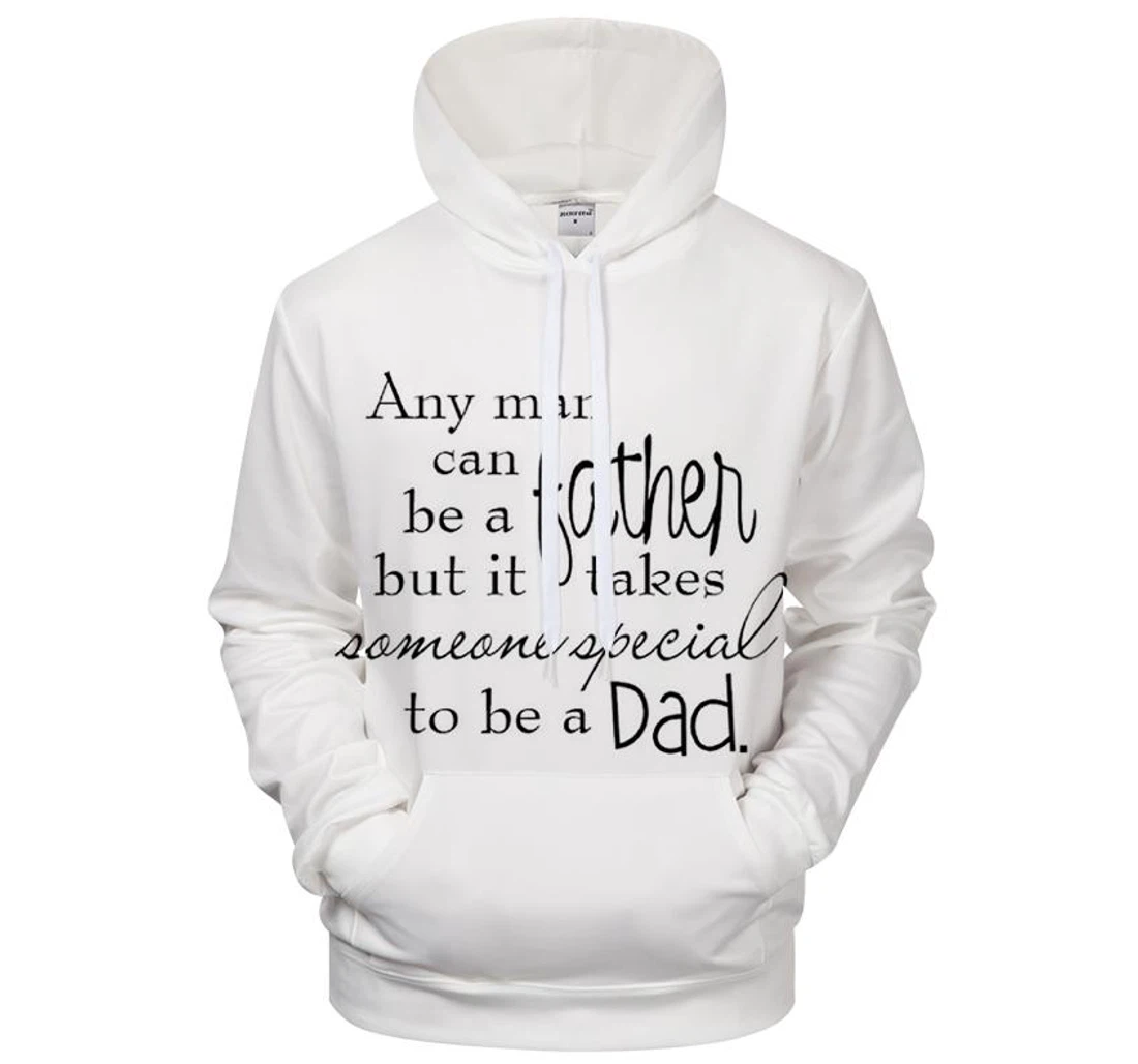 Special Dad - 3D Printed Pullover Hoodie