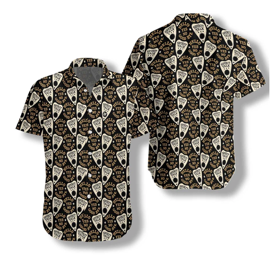 Magical Ouija Halloween Hawaiian Shirt, Button Up Aloha Shirt For Men, Women
