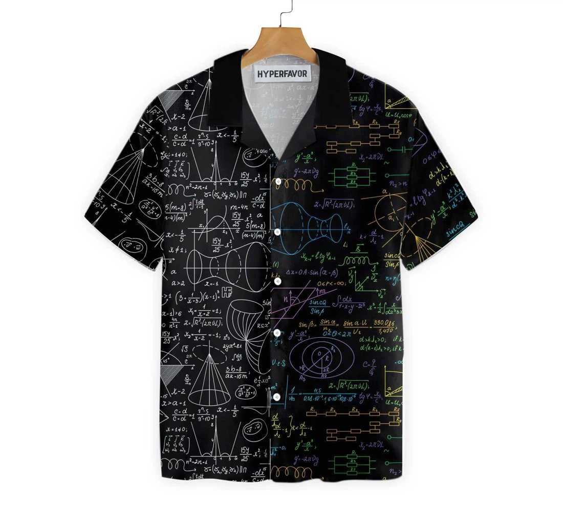 Mathematical Teacher Teacher And Best Gift Teachers Hawaiian Shirt, Button Up Aloha Shirt For Men, Women