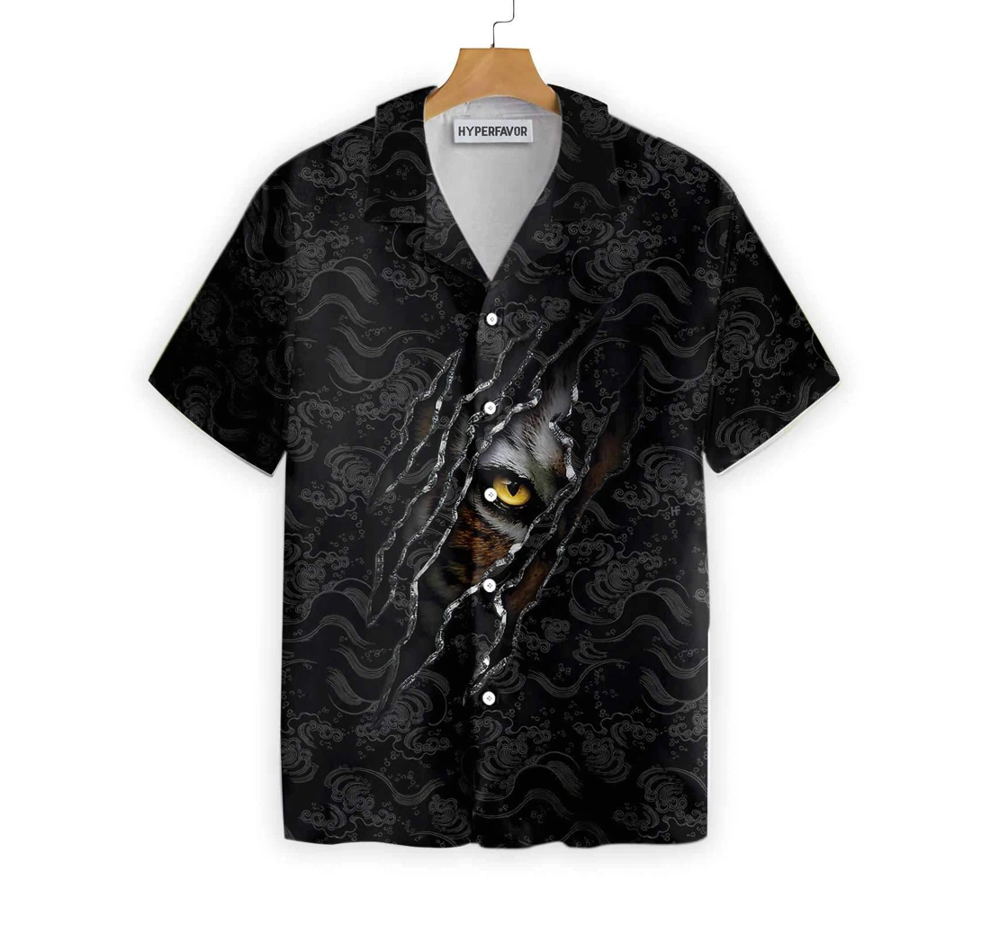 Strong Like A Tiger Hawaiian Shirt, Button Up Aloha Shirt For Men, Women