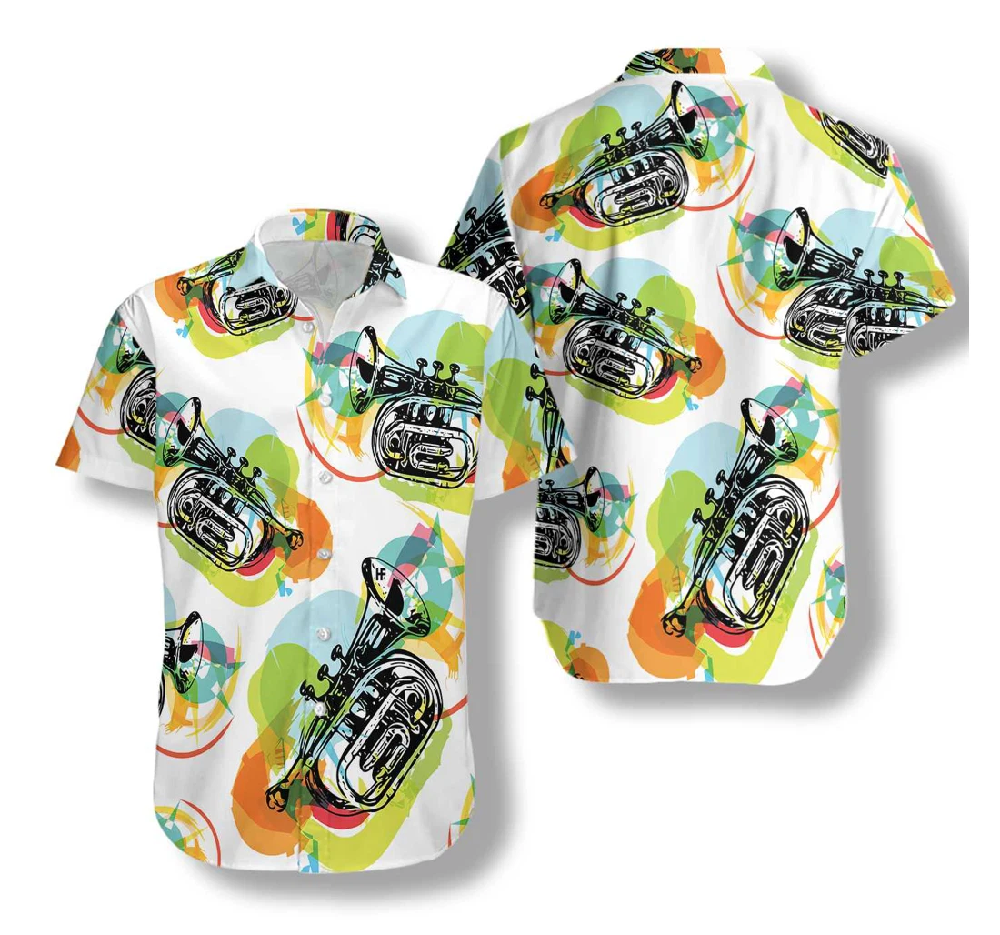 Saxophone Is My Life Hawaiian Shirt, Button Up Aloha Shirt For Men, Women