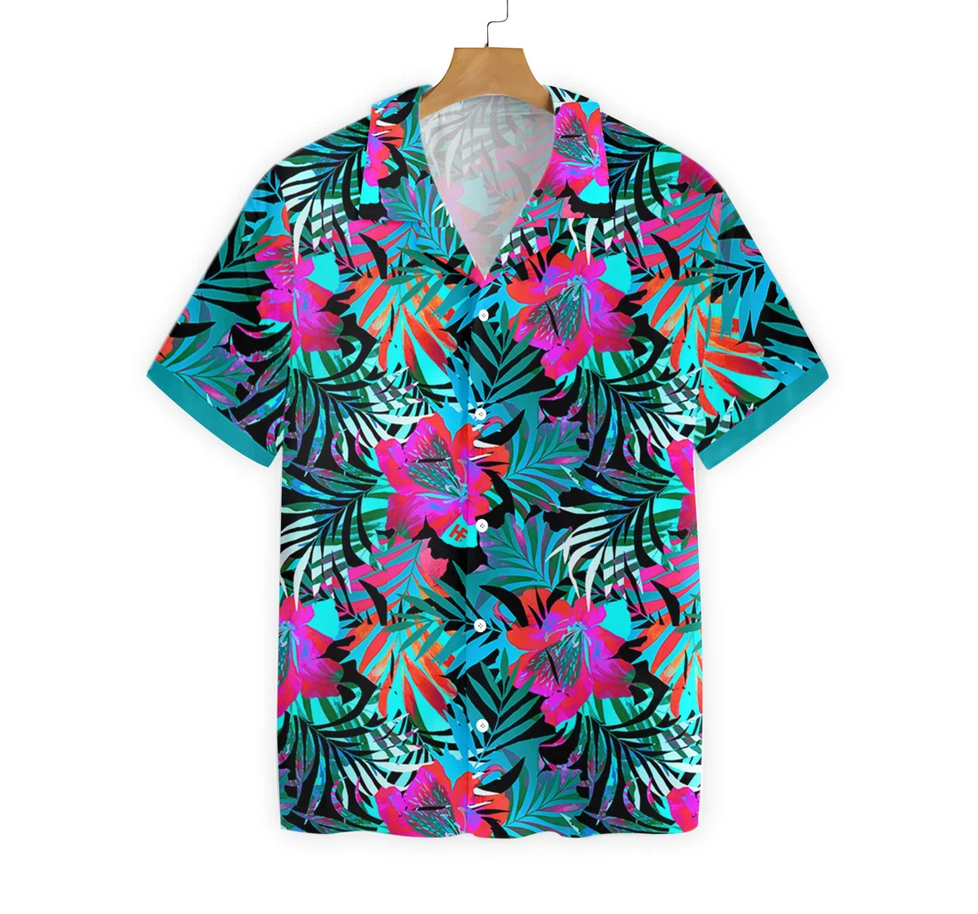 Seamless Pattern 6 Hawaiian Shirt, Button Up Aloha Shirt For Men, Women