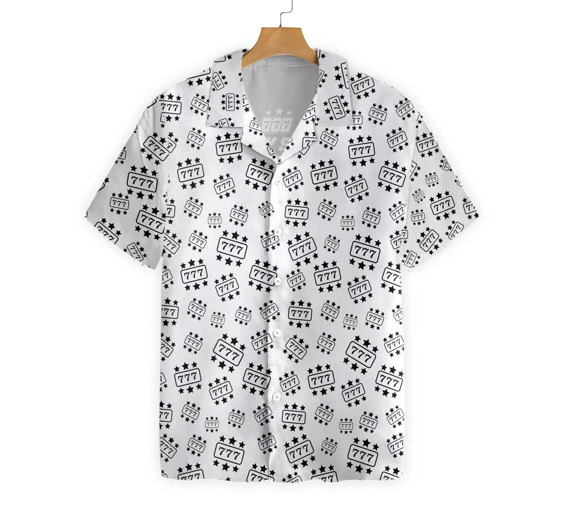 Lucky Hawaiian Shirt, Button Up Aloha Shirt For Men, Women