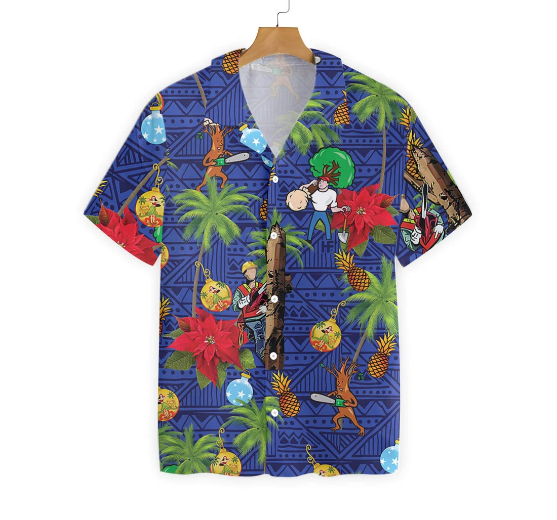 Arborist Proud Hawaiian Shirt, Button Up Aloha Shirt For Men, Women