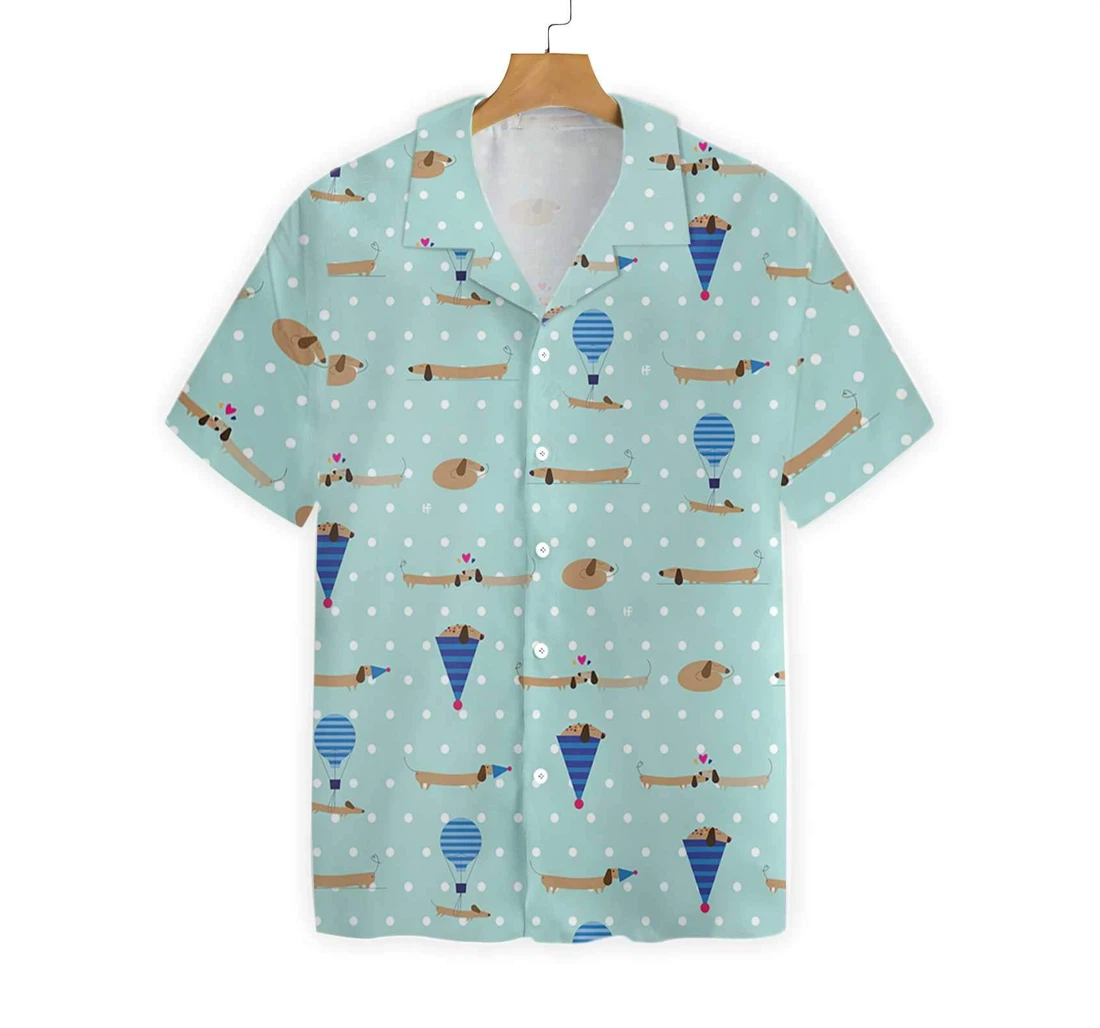 Dogs Are The Best Hawaiian Shirt, Button Up Aloha Shirt For Men, Women