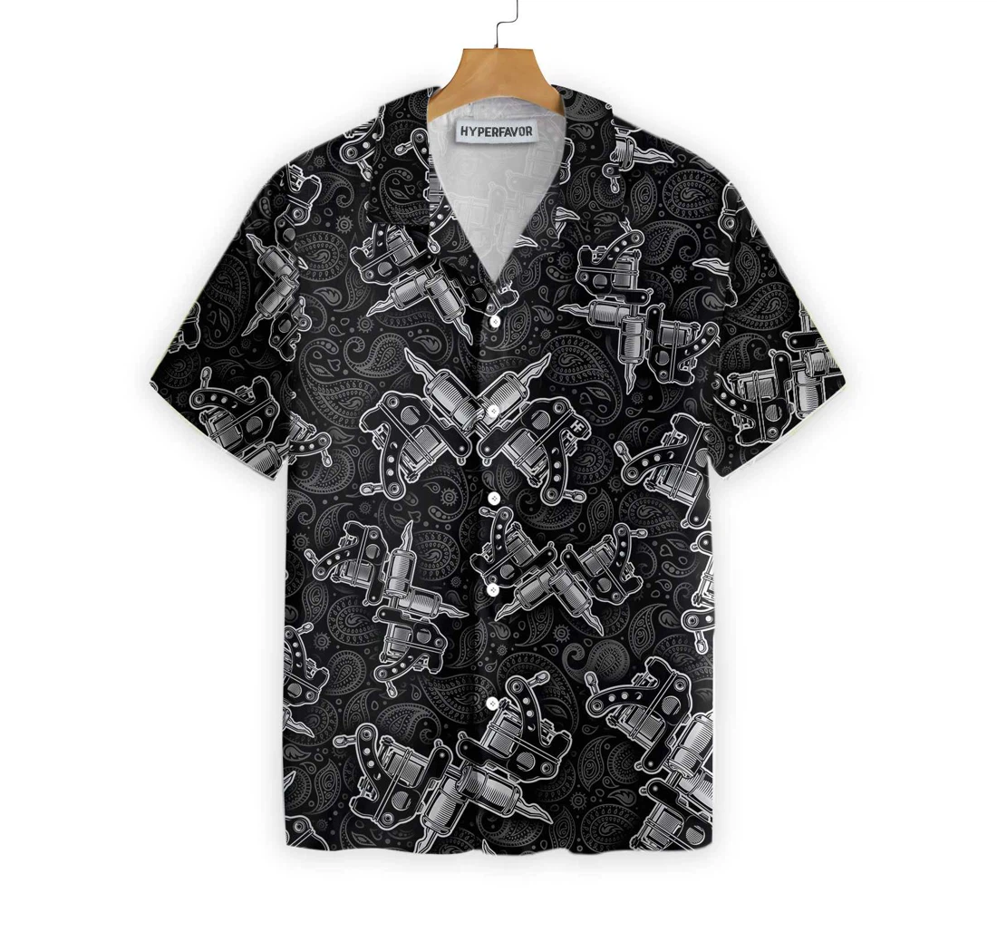 Tattoo Artist Best Gift Tattoo Artists Hawaiian Shirt, Button Up Aloha Shirt For Men, Women