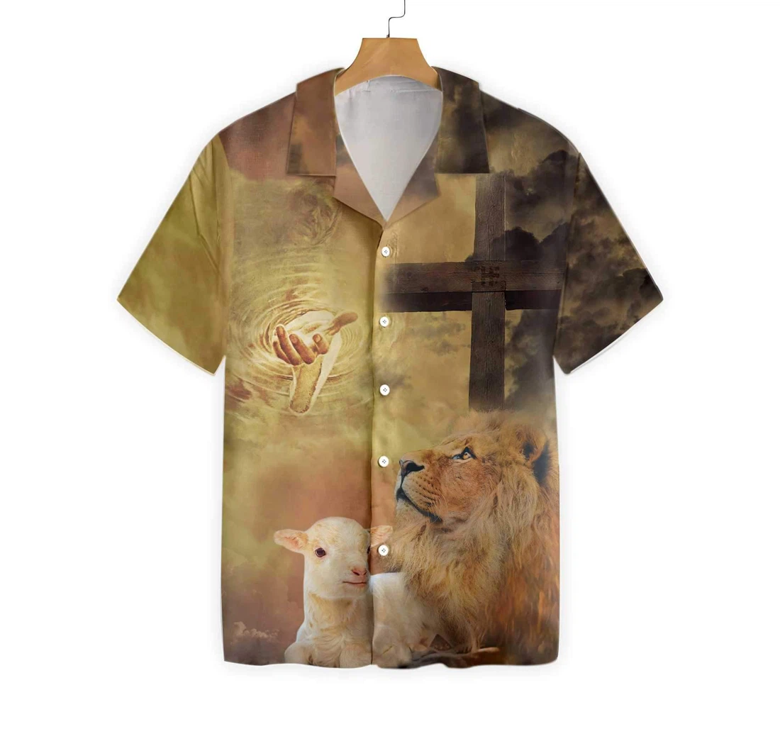 Let Your Faith Be Bigger Than Your Fear Hawaiian Shirt, Button Up Aloha Shirt For Men, Women