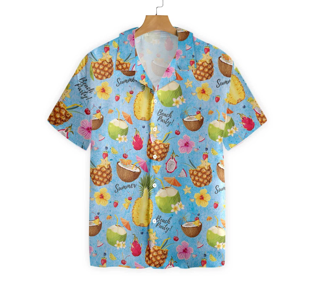 Drinks Bartender Hawaiian Shirt, Button Up Aloha Shirt For Men, Women