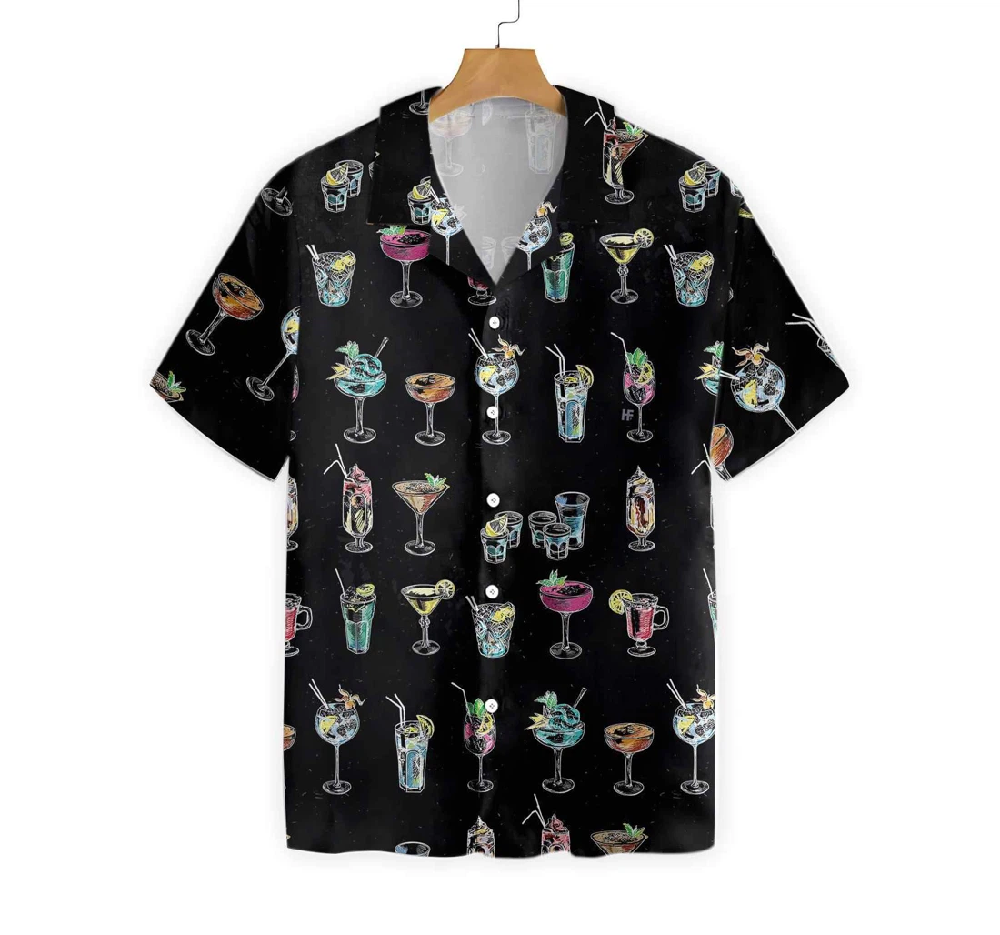 Cocktail You Bartender Hawaiian Shirt, Button Up Aloha Shirt For Men, Women