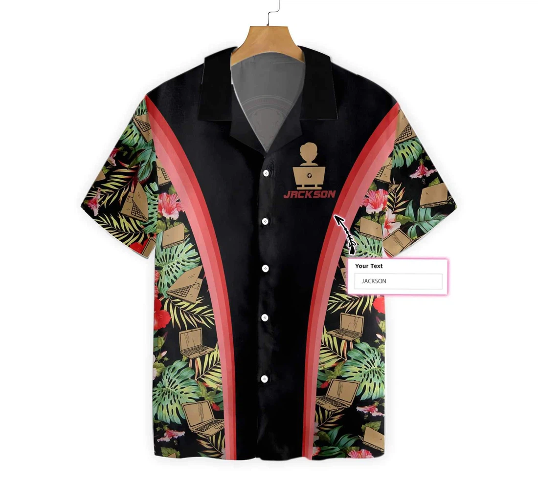 Programmer Custom Hawaiian Shirt, Button Up Aloha Shirt For Men, Women