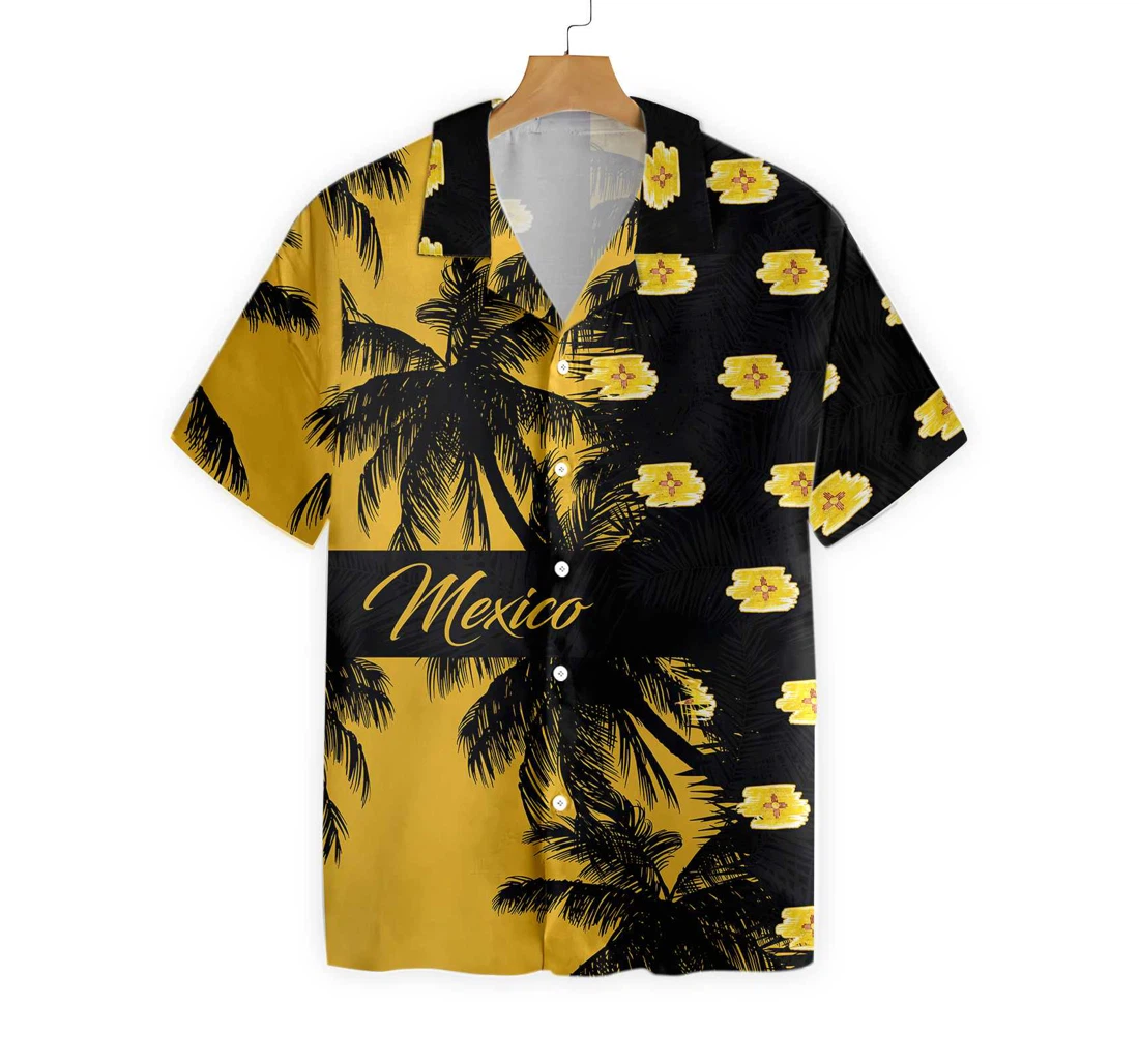 New Mexico Proud Hawaiian Shirt, Button Up Aloha Shirt For Men, Women