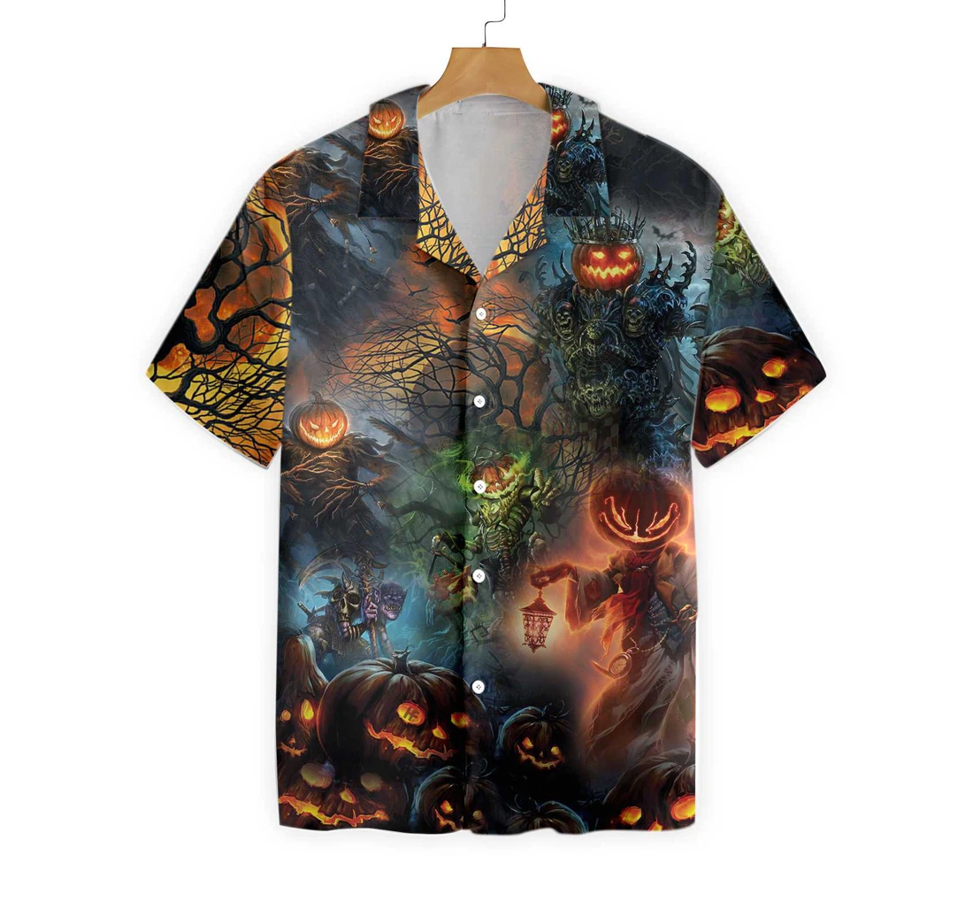 Everyday Is Halloween Day Hawaiian Shirt, Button Up Aloha Shirt For Men, Women