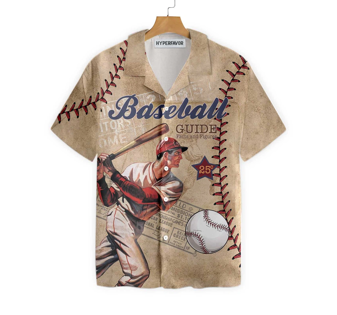 Baseball National League Hawaiian Shirt, Button Up Aloha Shirt For Men, Women