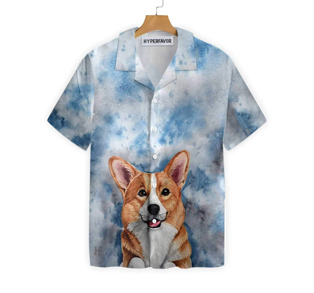 Corgi Is My Life Corgi Best Dog And Hawaiian Shirt, Button Up Aloha Shirt For Men, Women